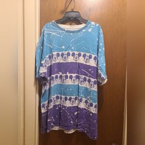 Disney Vintage Style Shirt, Size XL, Pre-owned, some stains on front.